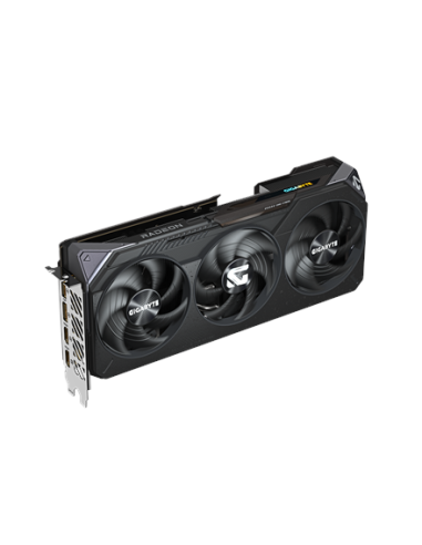Gigabyte RX 9070 GAMING OC 16G GDDR6 vaizdo plokštė – vaizdas kampu