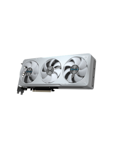 Gigabyte RTX 5070 EAGLE OC ICE SFF 12G balta vaizdo plokštė – vaizdas iš priekio