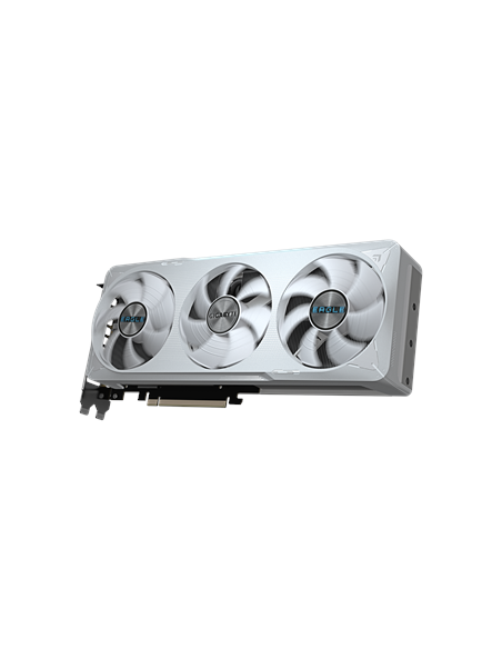 Gigabyte RTX 5070 EAGLE OC ICE SFF 12G balta vaizdo plokštė – vaizdas iš priekio