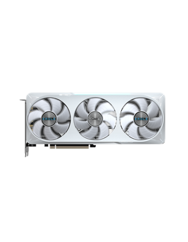 Gigabyte RTX 5070 EAGLE OC ICE SFF 12G balta vaizdo plokštė – vaizdas iš priekio