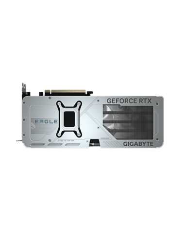 Gigabyte RTX 5070 EAGLE OC ICE SFF 12G balta vaizdo plokštė – galinė plokštė