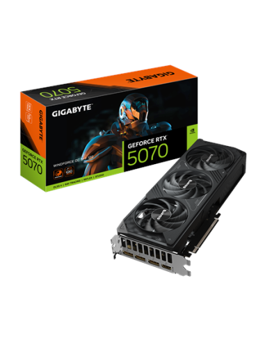 Gigabyte RTX 5070 WINDFORCE OC SFF 12G GDDR7 vaizdo plokštė – su pakuote