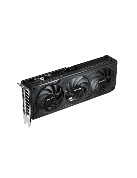 Gigabyte RTX 5070 WINDFORCE OC SFF 12G GDDR7 vaizdo plokštė – vaizdas kampu