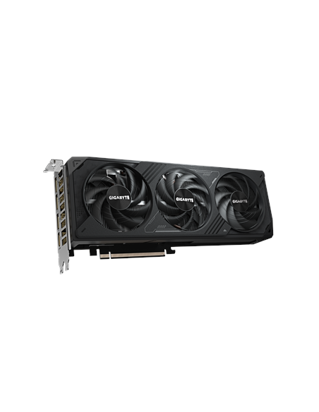 Gigabyte RTX 5070 WINDFORCE OC SFF 12G GDDR7 vaizdo plokštė – galinė plokštė kampu