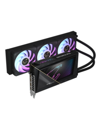 Gigabyte AORUS RTX 5080 XTREME WATERFORCE 16G vaizdo plokštė – su 360 mm skysto aušinimo radiatoriumi