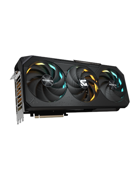 Gigabyte RTX 5090 GAMING OC 32G GDDR7 vaizdo plokštė – vaizdas iš priekio kampu