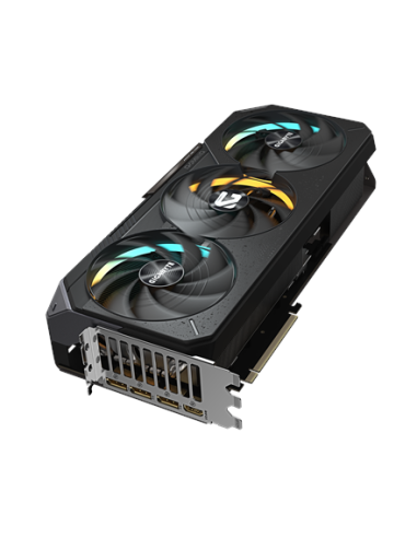 Gigabyte RTX 5090 GAMING OC 32G GDDR7 vaizdo plokštė – vaizdas kampu iš viršaus