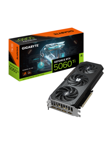 Gigabyte RTX 5060 Ti GAMING OC 8G GDDR7 vaizdo plokštė – su pakuote