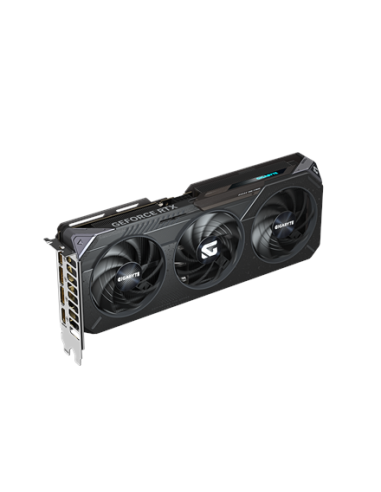 Gigabyte RTX 5060 Ti GAMING OC 8G GDDR7 vaizdo plokštė – vaizdas kampu iš kitos pusės
