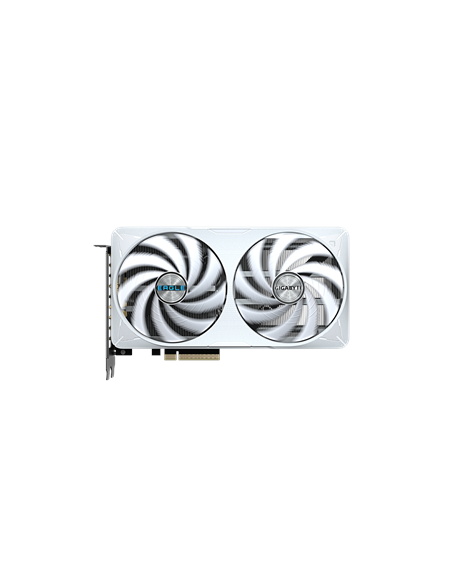 Gigabyte RTX 5060 Ti EAGLE OC ICE 8G GDDR7 balta vaizdo plokštė – vaizdas iš priekio