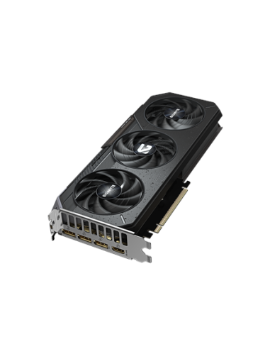 Gigabyte RTX 5060 GAMING OC 8G GDDR7 vaizdo plokštė – vaizdas kampu iš viršaus
