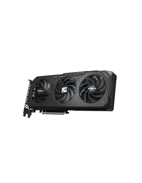 Gigabyte RX 9060 XT GAMING OC 16G GDDR6 vaizdo plokštė – vaizdas kampu