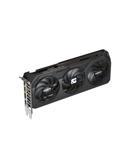 Gigabyte RTX 5050 GAMING OC 8G GDDR6 vaizdo plokštė – vaizdas kampu