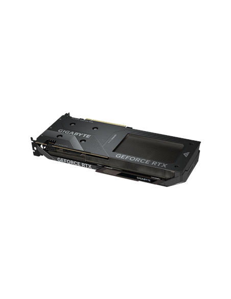 Gigabyte RTX 5050 GAMING OC 8G GDDR6 vaizdo plokštė – galinė plokštė kampu