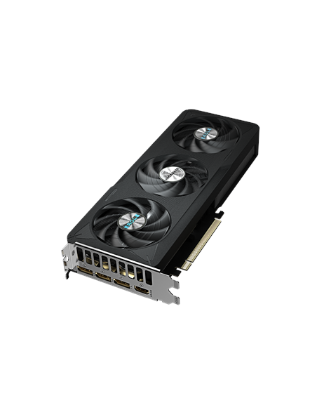 Gigabyte RTX 5060 EAGLE MAX OC 8G GDDR7 vaizdo plokštė – vaizdas kampu iš viršaus