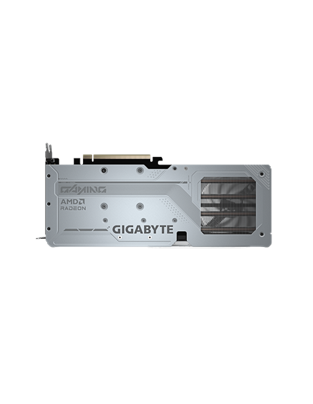 Gigabyte RX 9060 XT GAMING OC ICE 16G GDDR6 balta vaizdo plokštė – galinė plokštė