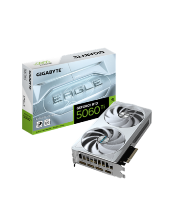 Gigabyte GeForce RTX 5060 Ti EAGLE OC ICE 16G | NVIDIA | 16 GB | GeForce RTX 5060 Ti | GDDR7 | HDMI ports quantity 1 | PCI-E 5.