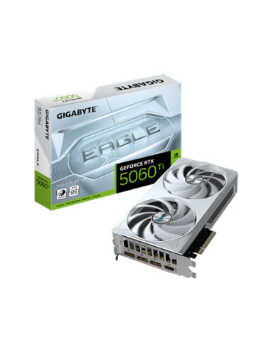 Gigabyte GeForce RTX 5060 Ti EAGLE OC ICE 16G | NVIDIA | 16 GB | GeForce RTX 5060 Ti | GDDR7 | HDMI ports quantity 1 | PCI-E 5.