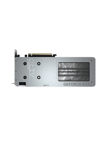 Gigabyte RTX 5060 AERO OC 8G GDDR7 balta vaizdo plokštė – galinė plokštė