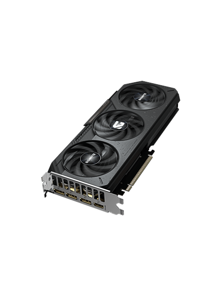 Gigabyte RTX 5060 GAMING OC V2 8G GDDR7 vaizdo plokštė – vaizdas kampu iš viršaus