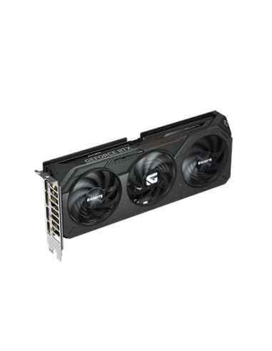 Gigabyte RTX 5060 GAMING OC V2 8G GDDR7 vaizdo plokštė – vaizdas kampu iš kitos pusės