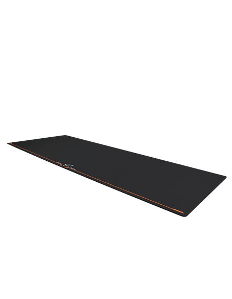 Gigabyte AMP900 žaidimų pelės kilimėlis 900 × 360 mm – vaizdas kampu iš kitos pusės