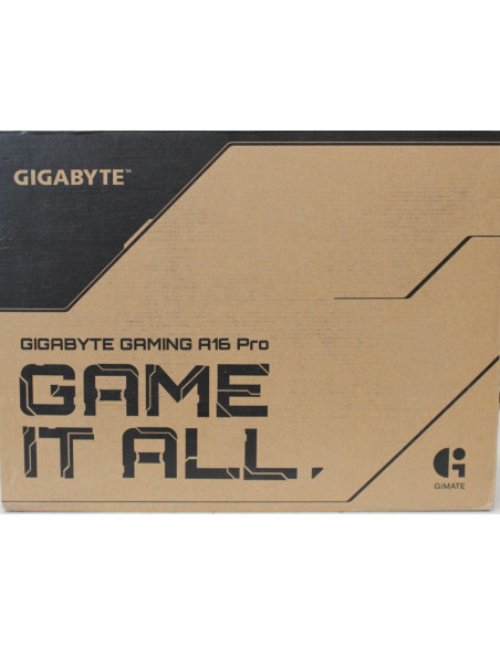 Gigabyte GAMING A16 PRO DYH 16" WQXGA 165Hz nešiojamas kompiuteris – SALE OUT, originali pakuotė