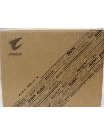 Gigabyte AORUS MASTER 16 BYH 16" WQXGA 240Hz nešiojamas kompiuteris – SALE OUT, originali pakuotė