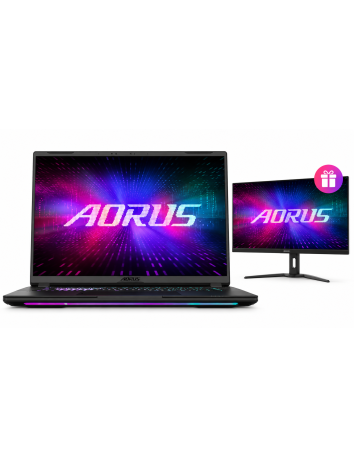 AORUS MASTER 16 6XJ Black nešiojamas kompiuteris