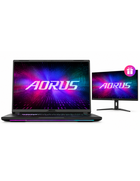 AORUS MASTER 16 6XJ Black nešiojamas kompiuteris