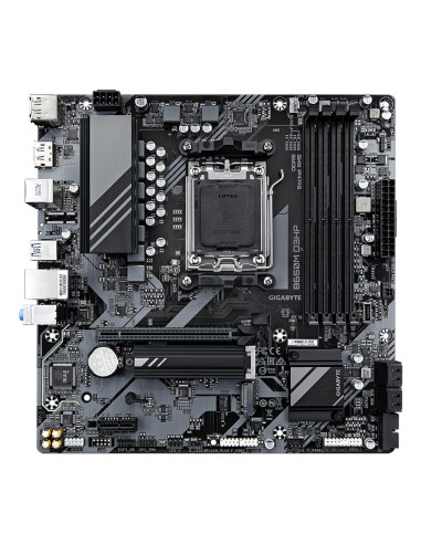 GIGABYTE B650M D3HP pagrindinė plokštė – vaizdas iš viršaus