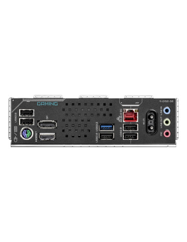 GIGABYTE H810M GAMING WIFI6 pagrindinė plokštė – galinės įvesties ir išvesties jungtys
