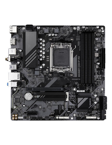 GIGABYTE B650M D3HP AX pagrindinė plokštė – vaizdas iš viršaus