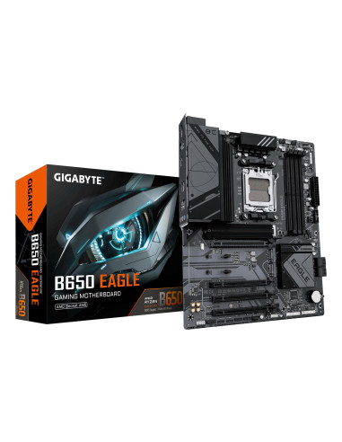 GIGABYTE B650 EAGLE pagrindinė plokštė – plokštė ir pakuotė