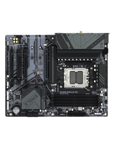 GIGABYTE B650 EAGLE AX pagrindinė plokštė – procesoriaus lizdo detalė