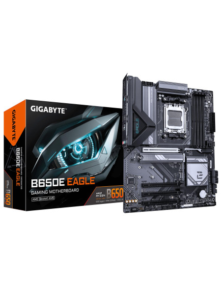 GIGABYTE B650E EAGLE pagrindinė plokštė – plokštė ir pakuotė