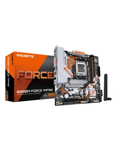 Gigabyte B850M FORCE WIFI6E AM5 Micro-ATX pagrindinė plokštė