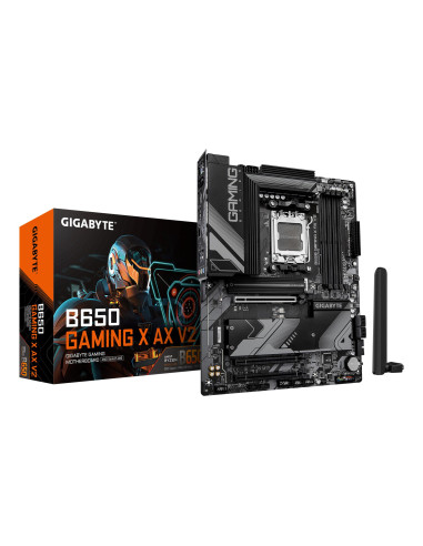GIGABYTE B650 GAMING X AX V2 pagrindinė plokštė – plokštė ir pakuotė