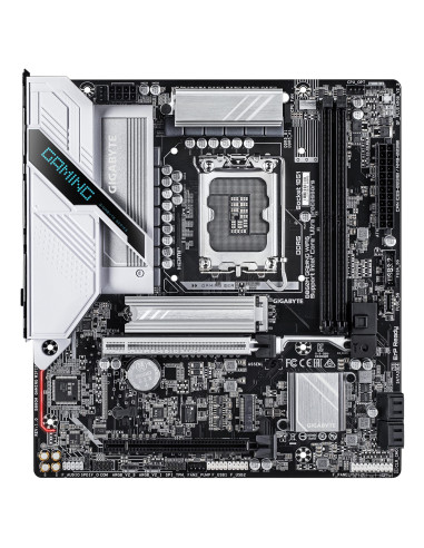 GIGABYTE B860M GAMING WIFI6 pagrindinė plokštė – vaizdas iš viršaus