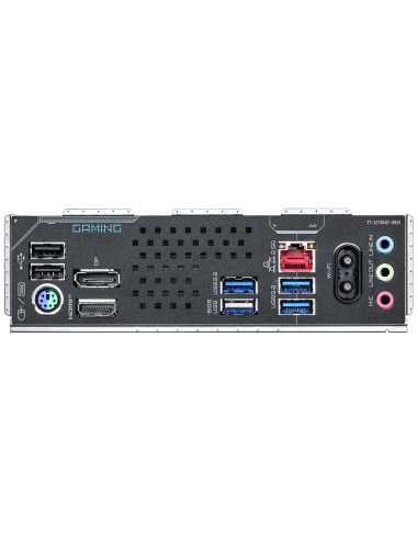 GIGABYTE B860M GAMING WIFI6 pagrindinė plokštė – galinės įvesties ir išvesties jungtys