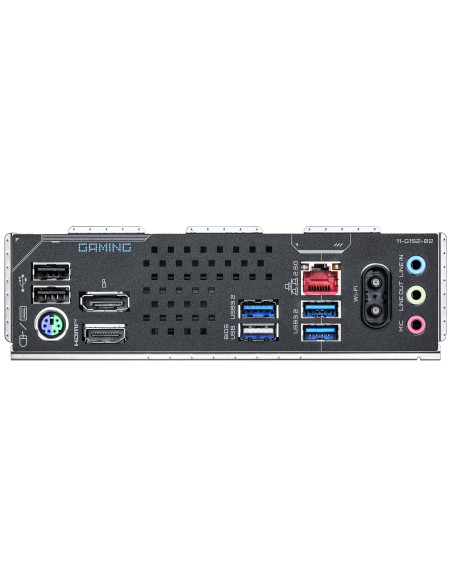 GIGABYTE B860M GAMING WIFI6 pagrindinė plokštė – galinės įvesties ir išvesties jungtys