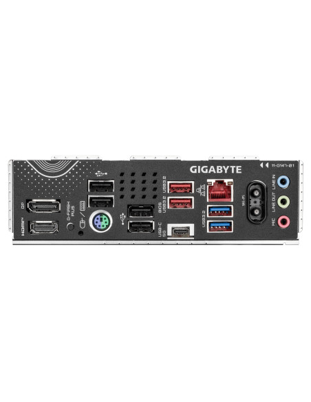 GIGABYTE B650E EAGLE WF6E pagrindinė plokštė – galinės įvesties ir išvesties jungtys