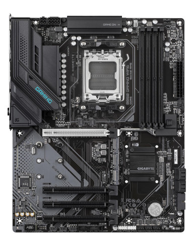 GIGABYTE B850 GAMING WF6 pagrindinė plokštė – vaizdas iš viršaus