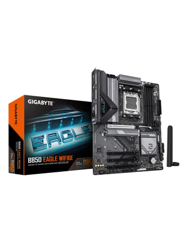 GIGABYTE B850 EAGLE WIFI6E pagrindinė plokštė – plokštė ir pakuotė