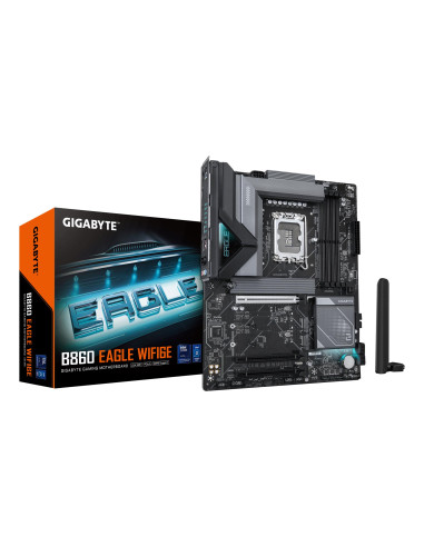 GIGABYTE B860 EAGLE WIFI6E pagrindinė plokštė – plokštė ir pakuotė