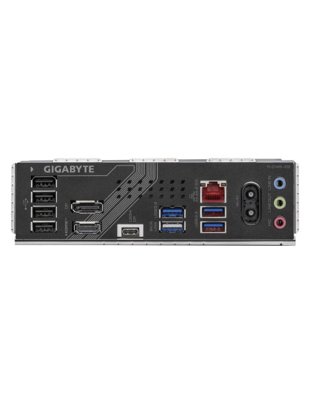 GIGABYTE B860M GAMING X WIFI6E pagrindinė plokštė – galinės įvesties ir išvesties jungtys