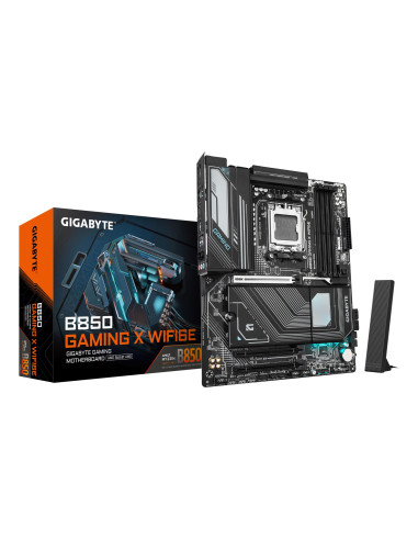 GIGABYTE B850 GAMING X WIFI6E pagrindinė plokštė – plokštė ir pakuotė