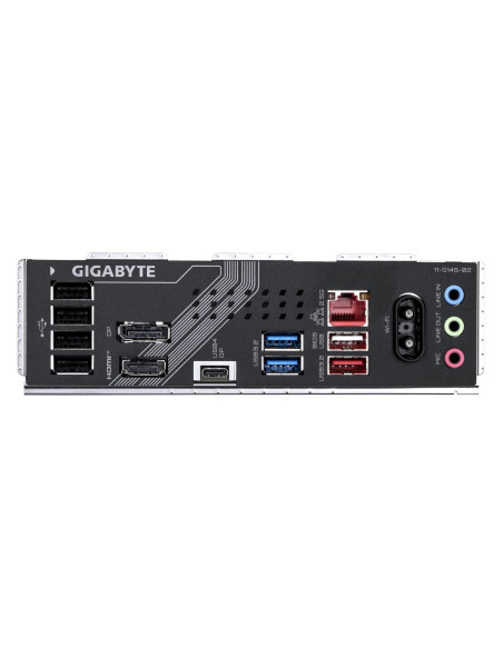 GIGABYTE B860 GAMING X WIFI6E pagrindinė plokštė – galinės įvesties ir išvesties jungtys