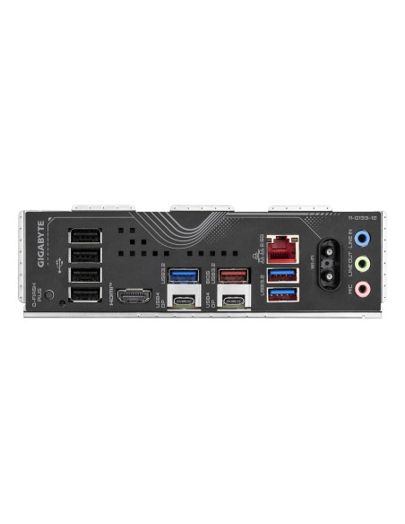 GIGABYTE X870 EAGLE WIFI7 pagrindinė plokštė – galinės įvesties ir išvesties jungtys