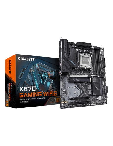 GIGABYTE X870 GAMING WF6 pagrindinė plokštė – plokštė ir pakuotė